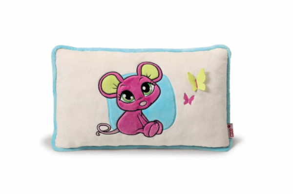 Nici 37778 - Kissen pinke Maus