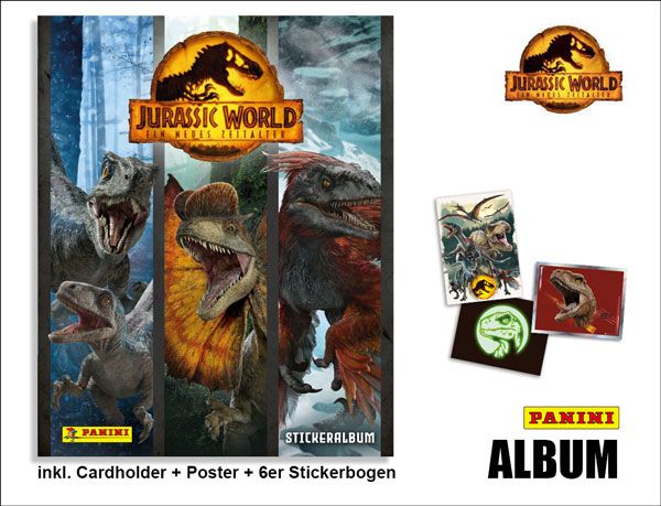 Panini Jurassic World 3 Hybrid - Album
