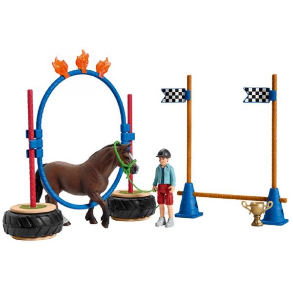 Schleich 42482 Farm World - Pony Agility Rennen