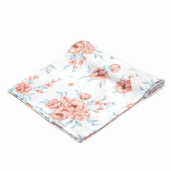 Qbana Mama - Bambus Muslin Swaddle Bloom Revival 120 x 120cm