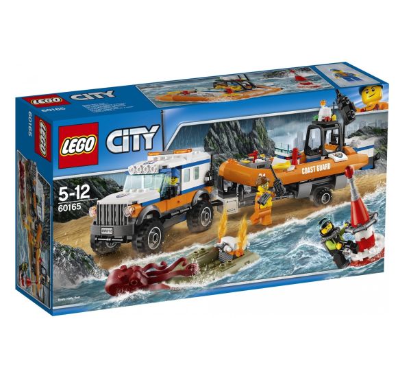 LEGO® City 60165 - Geländewagen mit Rettungsboot