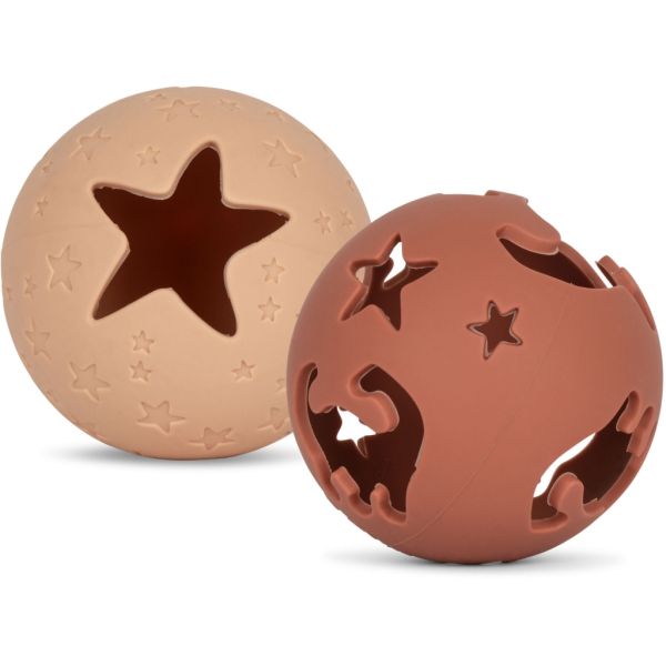 Konges Sløjd - Baby Spielball Set Rosesand