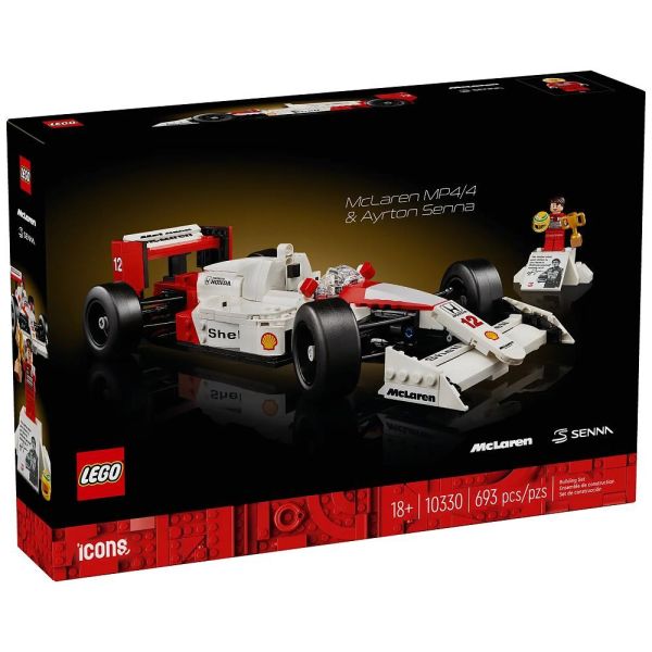 LEGO® Icons 10330 - McLaren MP4/4 &amp; Ayrton Senna