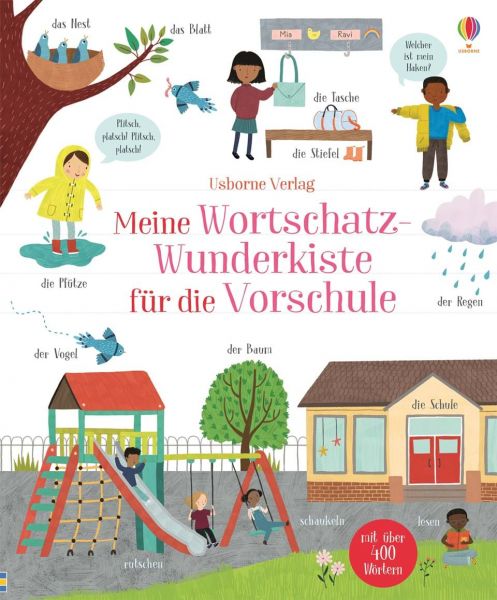 Usborne Verlag - Meine Wortschatz-Wunderkiste für die Vorschule