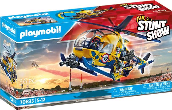 PLAYMOBIL® 70833 - Air Stuntshow Filmcrew-Helikopter