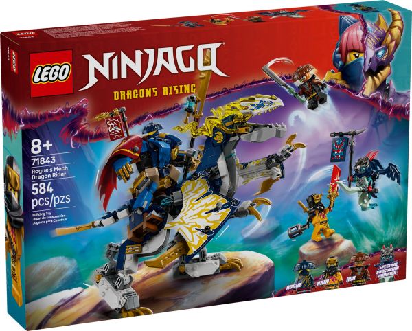 LEGO® Ninjago 71843 - Rogues Mech-Drachenreiter