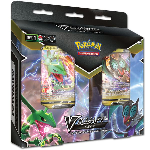 Pokemon V Kampf-Deck Rayquaza vs. Uhafnir - Französisch