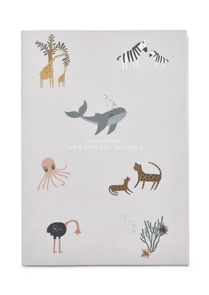 LIEWOOD - Papier Collection: Malbuch Tiere
