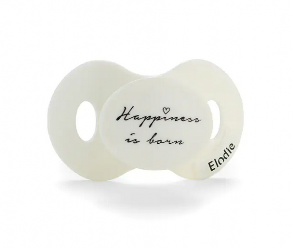 Elodie - Schnuller Newborn &quot;Happiness is born&quot;