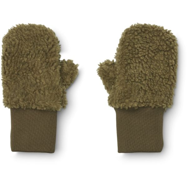 LIEWOOD - Coy Handschuhe Teddystoff Khaki