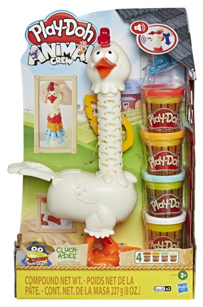 Play-Doh - Crew Cluck-a-Dee Verrücktes Huhn