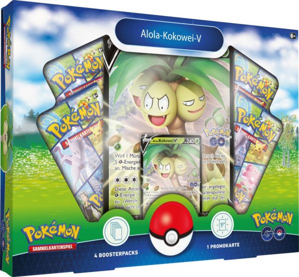 AMIGO - Pokemon SWSH10.5 GO Collection V Box Alola - Deutsch