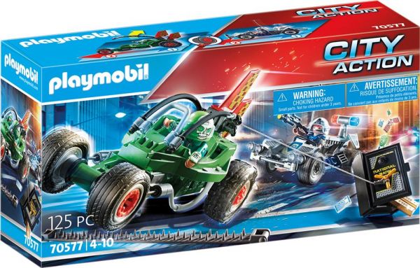 PLAYMOBIL® 70577 - Polizei-Kart: Verfolgung des Tresorräubers
