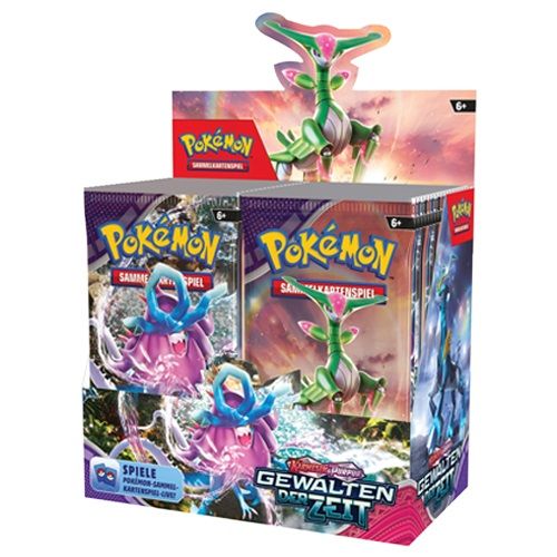 Pokemon Gewalten der Zeit Booster, 1 Booster-Pack - Italiensisch