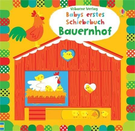 Usborne Verlag - Babys erstes Schiebebuch: Bauernhof