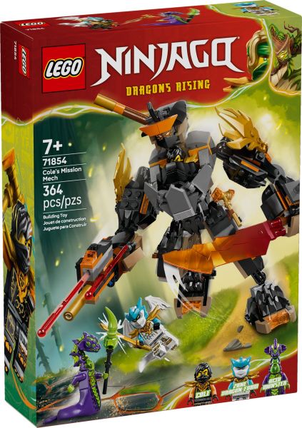 LEGO® Ninjago 71854 - Coles Action-Mech und Drachen-Zane