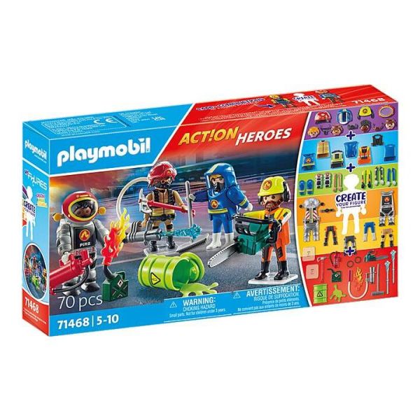 PLAYMOBIL® 71468 - Action Heroes My Figures Feuerwehr