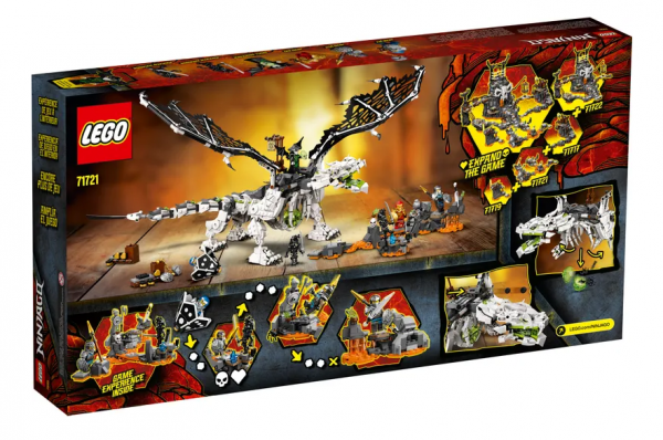 LEGO® Ninjago 71721 - Drache des Totenkopfmagiers
