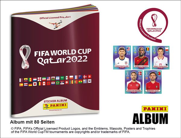 FIFA WM 2022 Sticker - Sammelalbum