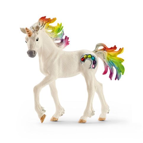 Schleich bayala 70525 - Regenbogeneinhorn, Fohlen