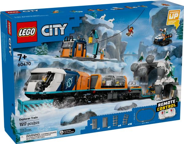 LEGO® City 60470 - Arktis-Polarexpress