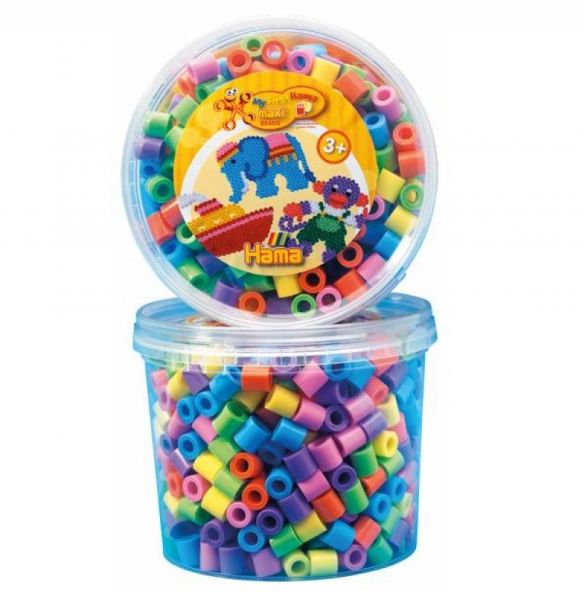 Hama - Maxi Perlen Dose Pastell