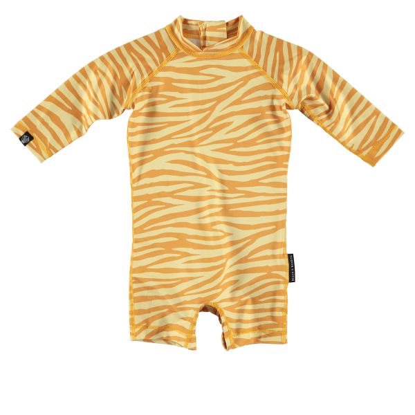 Beach &amp; Bandits - UV Badeoverall Baby Golden Tiger