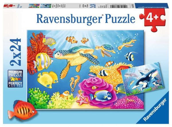 Ravensburger - Kinderpuzzle &quot;Kunterbunte Unterwasserwelt&quot;