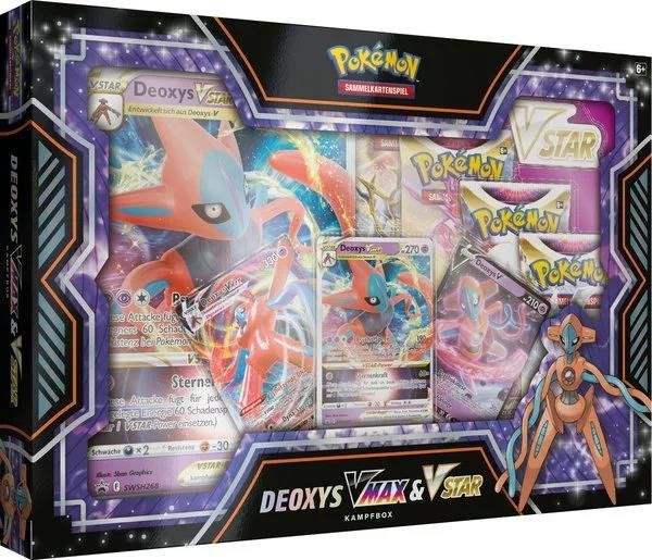 Pokemon Deoxys-VMAX &amp; -VSTAR Kampfbox - Englsich