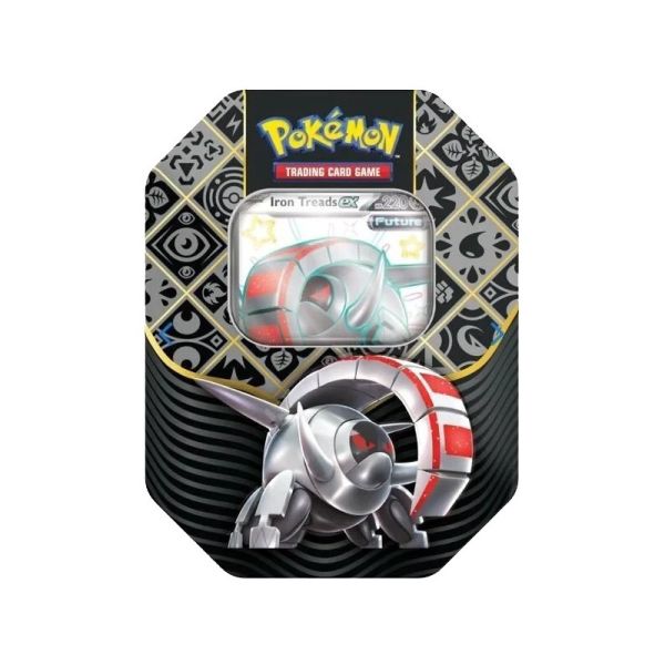 Pokemon Tin-Box &quot;Paldeas Schicksale&quot; Eisenrad - Englisch