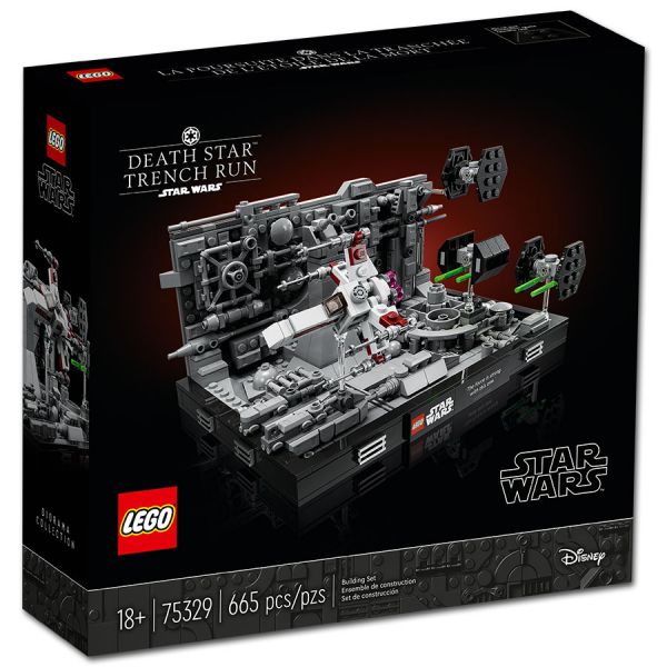LEGO® Star Wars 75329 - Death Star Trench Run, Diorama