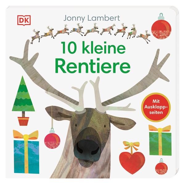 Dorling Kindersley - 10 kleine Rentiere - Erstes zählen