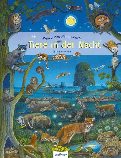 Esslinger Verlag - Mein erstes Wimmelbuch: Tiere in der Nacht