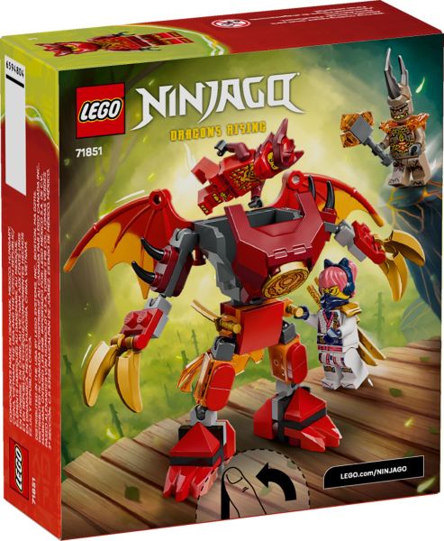 LEGO® Ninjago 71851 - Kais Drachen-Mech Battle Set
