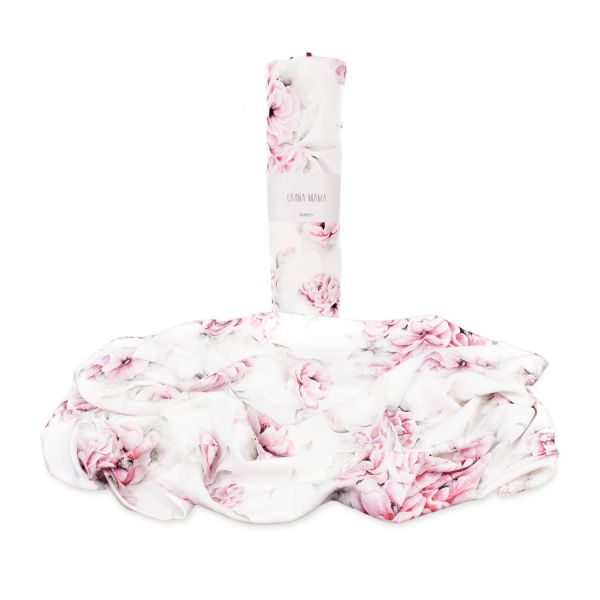 Qbana Mama - Bambus Muslin Blossom 120 x 120cm