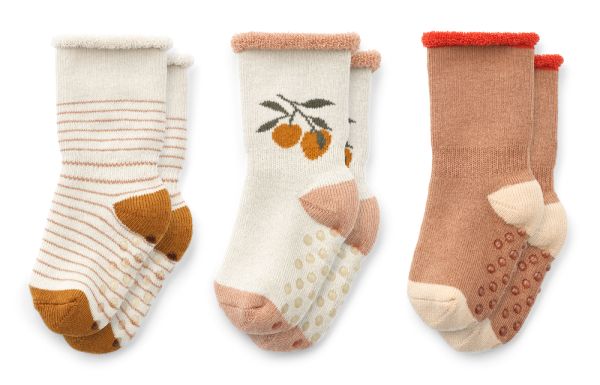 LIEWOOD - Eloy Babysocken Antirutsch Peach