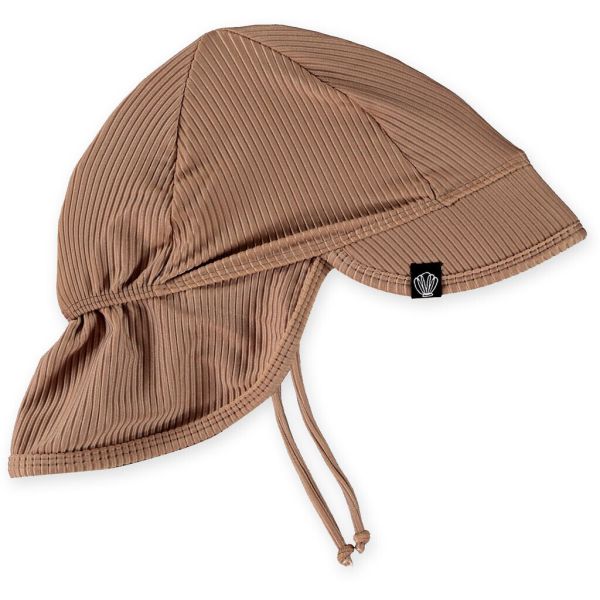 Beach &amp; Bandits - UV Sonnenhut Ribbed Choco