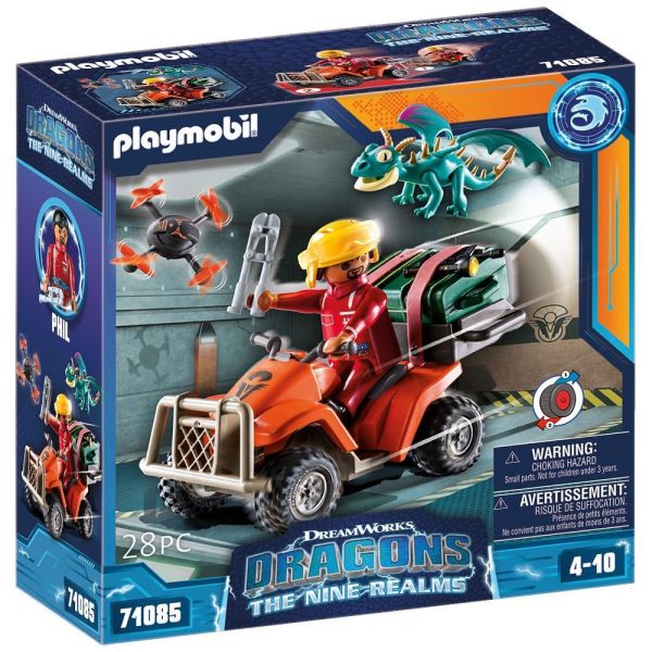 PLAYMOBIL® 71085 - Dragons: The Nine Realms - Icaris Quad &amp; Phil