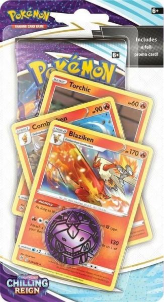 Pokemon SWSH06 Chilling Reign Premium Checklane Blister – Englisch