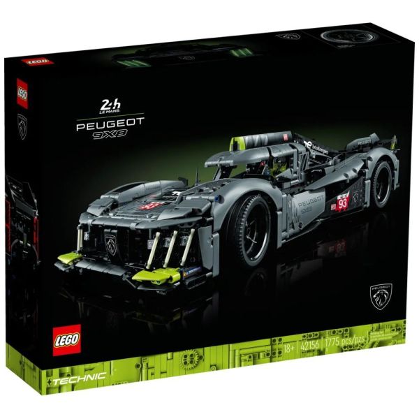 LEGO® Technic 42156 - PEUGEOT 9X8 24H Le Mans Hybrid Hypercar