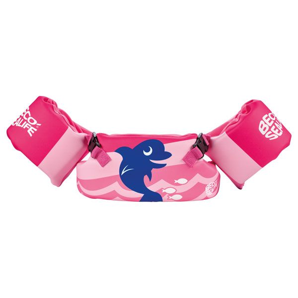 BECO - Schwimmhilfe Set Neopren pink, 2 -6 Jahren