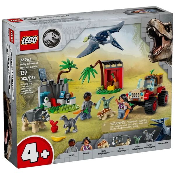 LEGO® Jurassic World™ 76963 - Rettungszentrum für Baby-Dinos