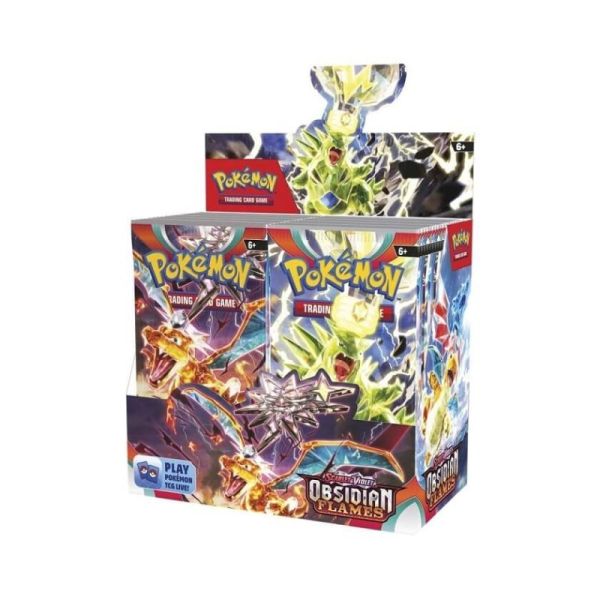 Pokemon Scarlet and Violet Obsidian Flames Booster, 1 Pack - Englisch