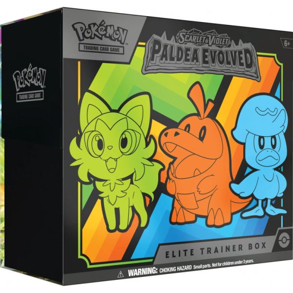 Pokemon Elite Trainer Box Paldea Evolved - Englisch