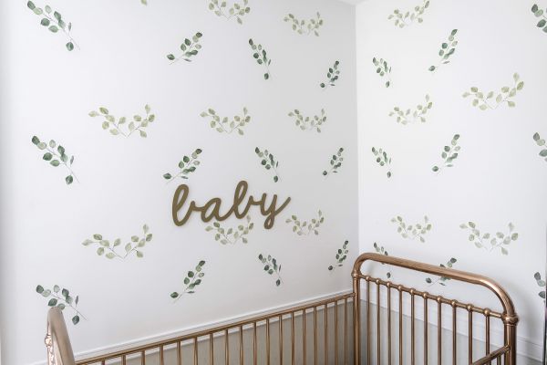 Little Rae Prints - Wandsticker Green Leaves Foliage