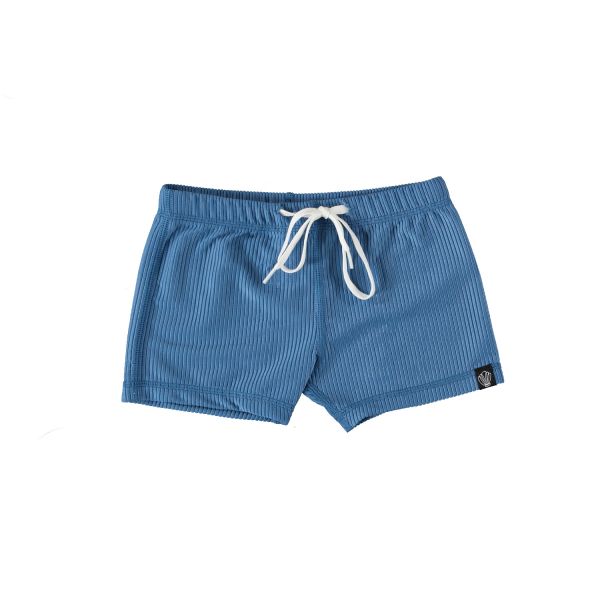 Beach &amp; Bandits - UV Badeshorts Ribbed High Tide Blau