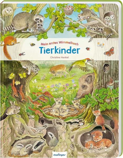 Esslinger Verlag - Mein erstes Wimmelbuch: Tierkinder