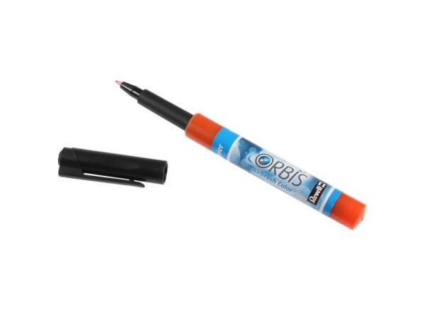 Orbis 30134 - Kinderairbrush - Papierpatrone ORANGE