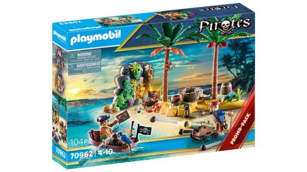 PLAYMOBIL® 70962 - Piratenschatzinsel mit Skelett