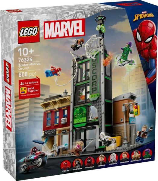 LEGO® Marvel 76324 - Spider-Man vs. Oscorp